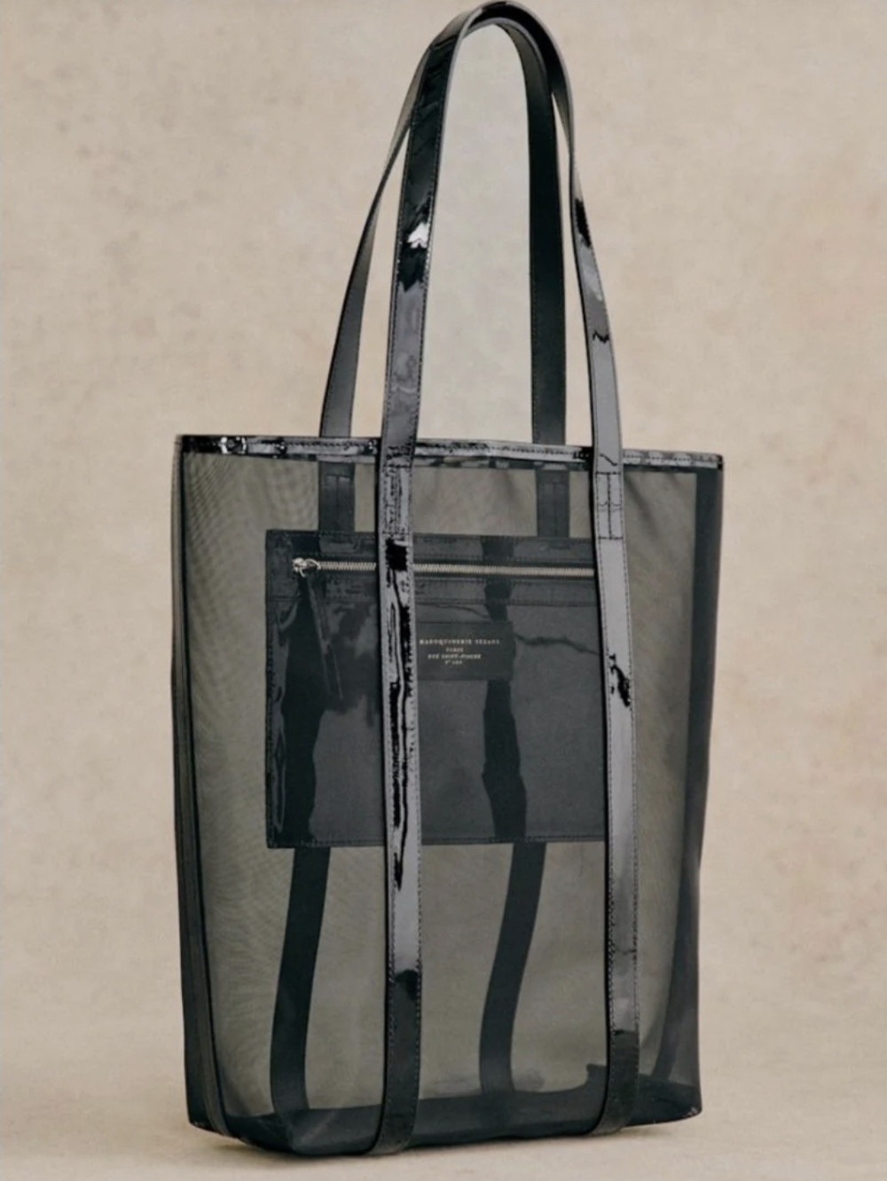 Sezane The Tote In Black